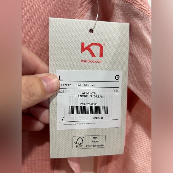 Kari Traa Women’s Large Elenore Long-Sleeve Base Layer Top Long-Sleeve NWT - Picture 5 of 13